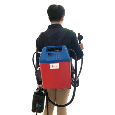 100W リチウム電池 ファイバーレーザー洗浄機 金属石材用木材のための生地リマル